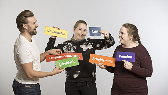 Lars René Hedegaard Olesen, Tanja Schønemann og Lotte Berthelsen